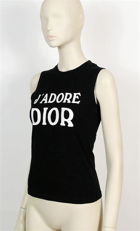 dior tanktop|j'adore dior tank.